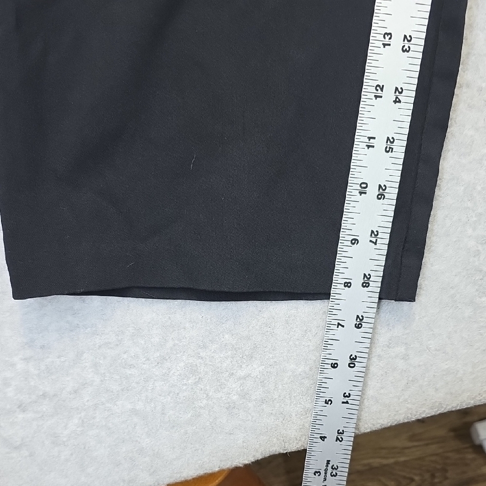 Style & Co Black Stretch Dress Pants Women’s XL Short Work Slacks - Picture 7 of 10